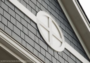 Hardie Siding Planks and Shingles attic | Berkeley Exteriors